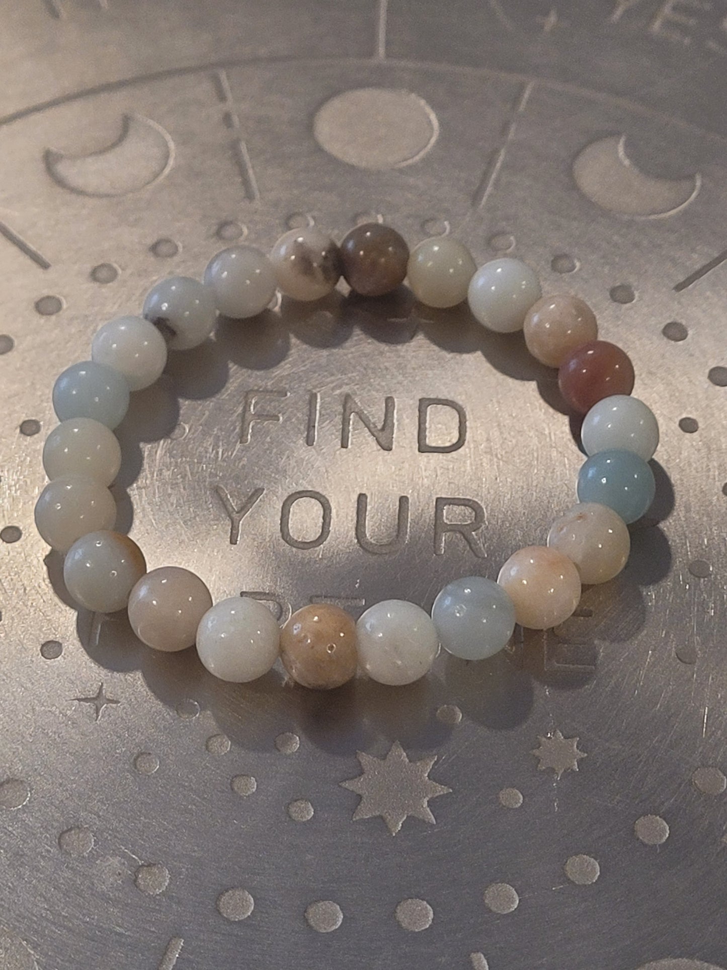 Flower Amazonite Bracelet