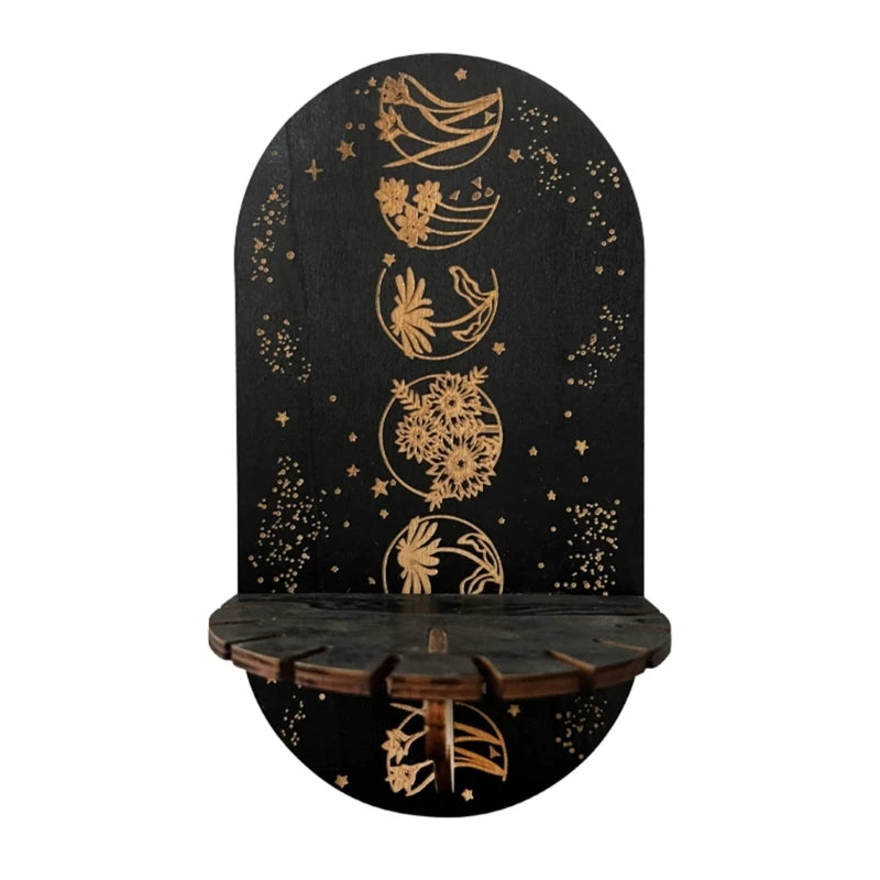 Wooden Display Shelf and Pedulum Hanger