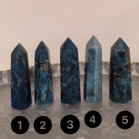 Blue Apatite Tower