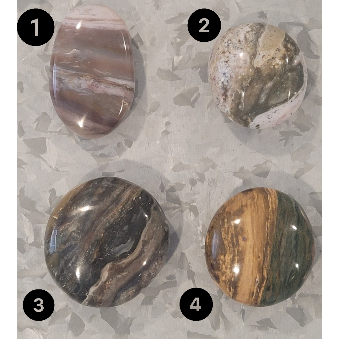 Ocean Jasper Palm Stone