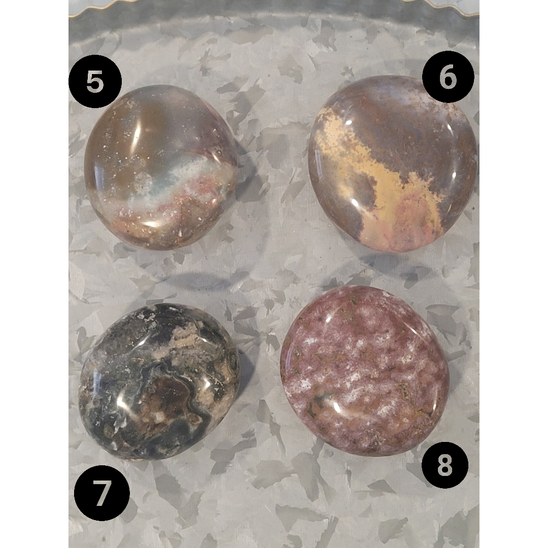 Ocean Jasper Palm Stone