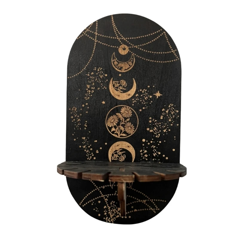Wooden Display Shelf and Pedulum Hanger