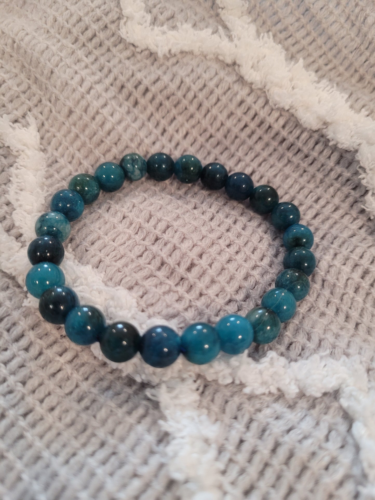 Blue Apatite Bracelet