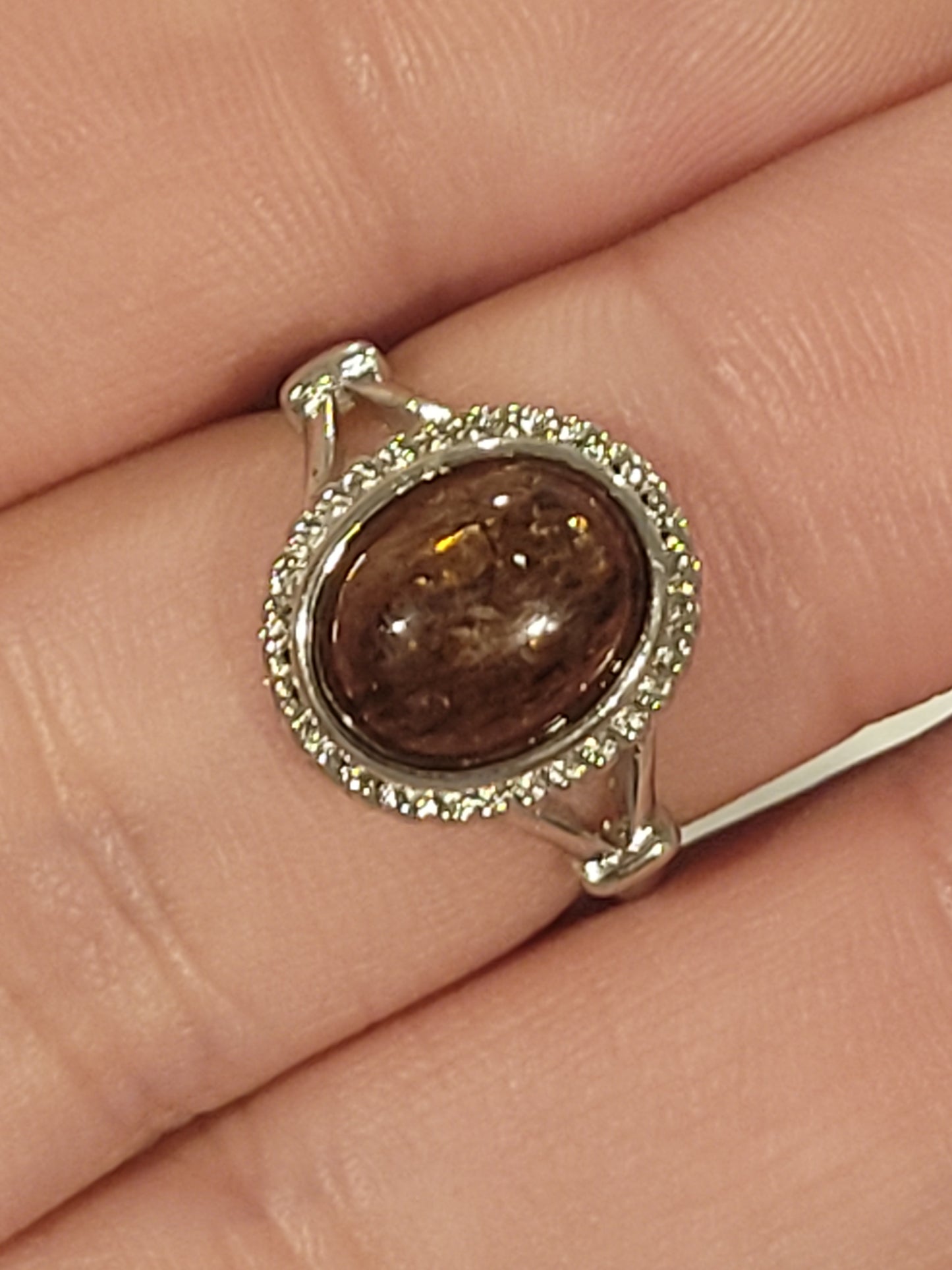 Rutilated Quartz Ring