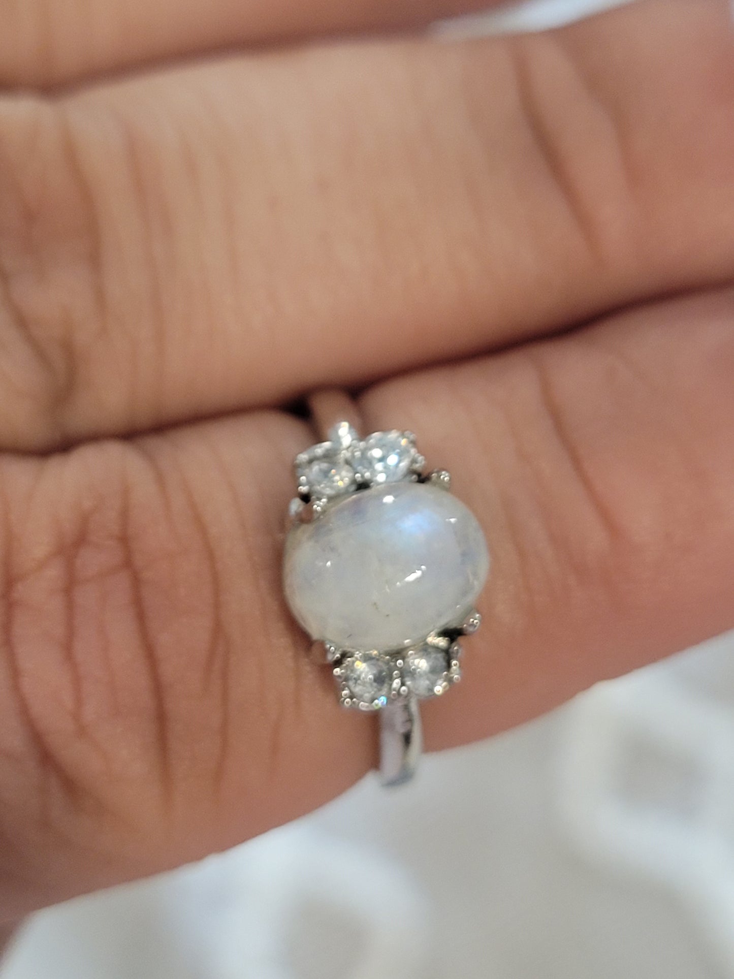 Sri Laka Moonstone Ring