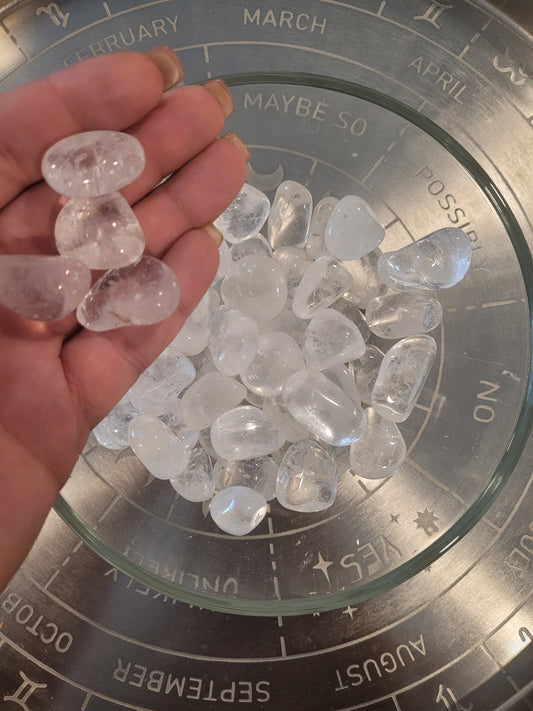 Clear Quartz Tumble