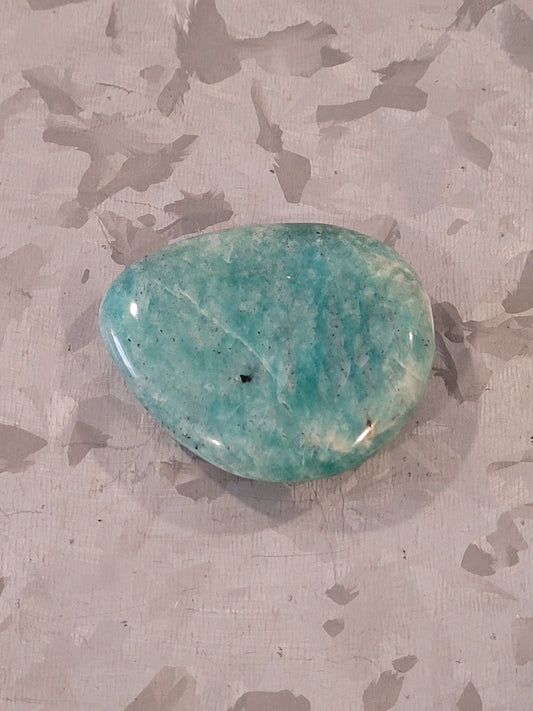 Amazonite Palm Stone