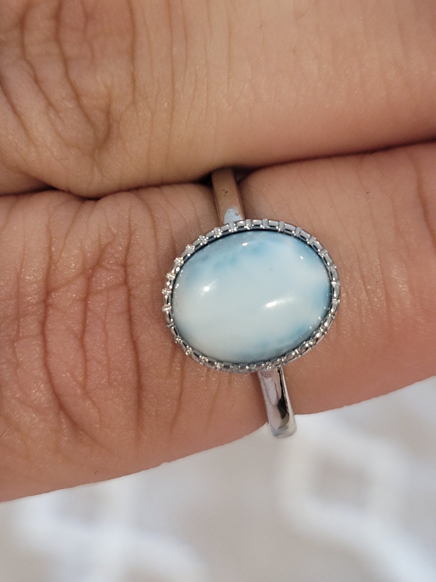 Larimar Ring